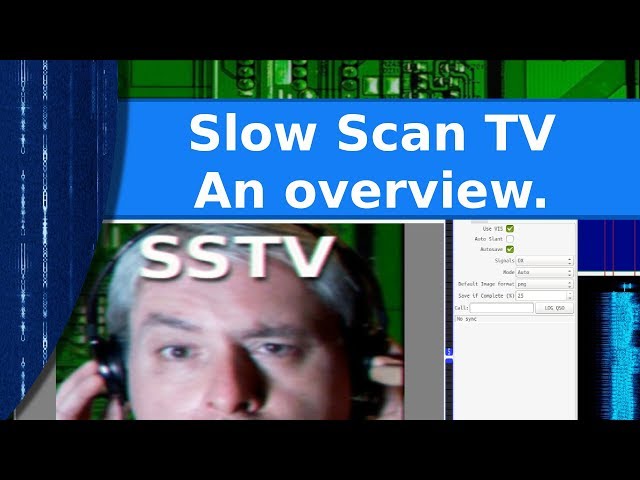 Ham Radio - SSTV Slow Scan Television, an overview. class=