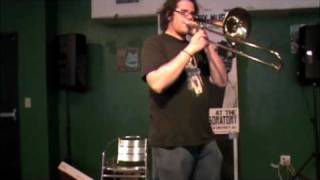 01 A.J. Herring at Laboratory Music #2 free improvisation festival Gainesville