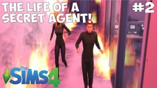 THE LIFE OF A SECRET AGENT! | The Sims 4 #2