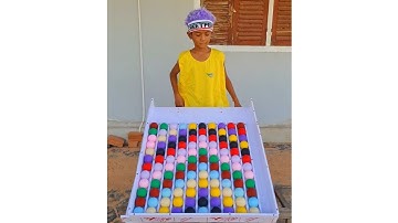 Fun Game IQ Stripe Colorful Balls Puzzle Challenge, Fast Fast resolve Ball player