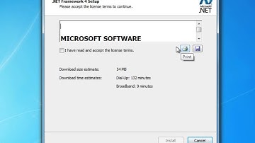 Video Tutorial: Installing .NET 4.0 Framework