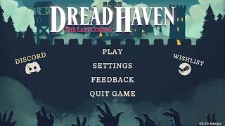 [데모] 드레드헤이븐: 더 라스트 콜로니 (DreadHaven: The Last Colony) - Gameplay - 1 (낮에 준비하고 밤에 좀비들과 싸우는 게임)