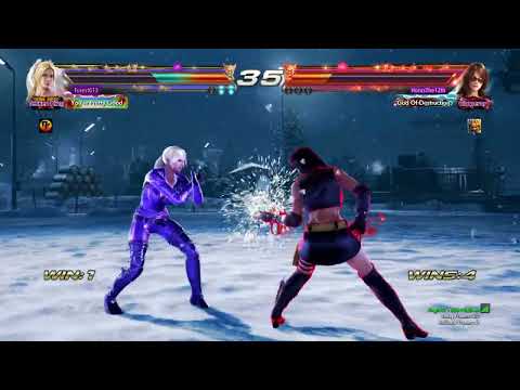 Bad Matchmaking! Very Laggy European 4 Bar Emperor Katarina VS Tekken King Nina PS4 v5 Tekken 7