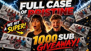HUGE 1/1 PULLED IN A CRAZY CASE OF PRISTINE!!! ┃ 1000 Sub Giveaway!