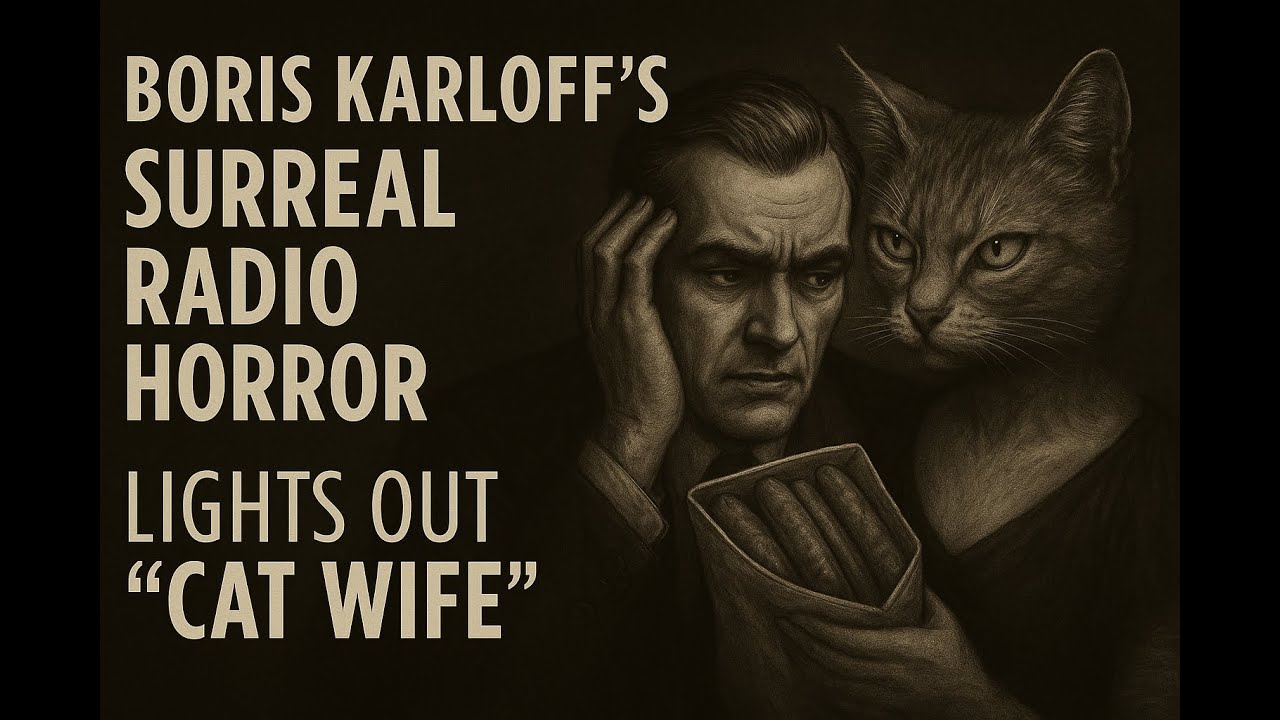 Boris Karloff’s Surreal Radio Horror | Lights Out – “Cat Wife” (1936)