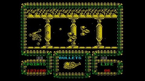 Meganova 128k (1988 / 128k AY Music Version + All-In-One-Load) Walkthrough, ZX Spectrum