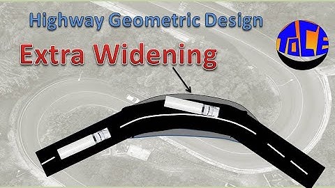 Extra Widening at Horizontal Curve