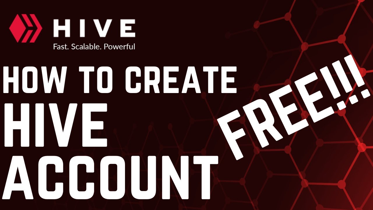 Create Hive Account _ Hive Account – PBCYJ