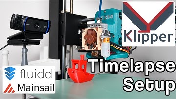 Easy Klipper Timelapse Setup Tutorial | Bonus Webcam Focus Calibration