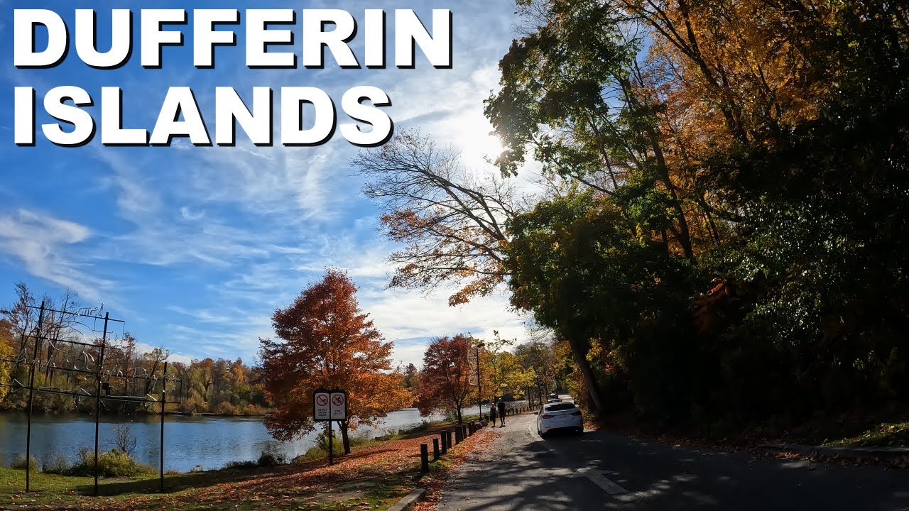 Driving Niagara Falls 4K 🇨🇦 Dufferin Islands Fall 2022 YouTube