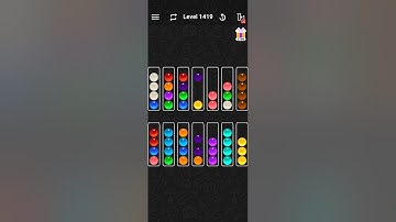 Level 1419 - Color Ball Sort Solution