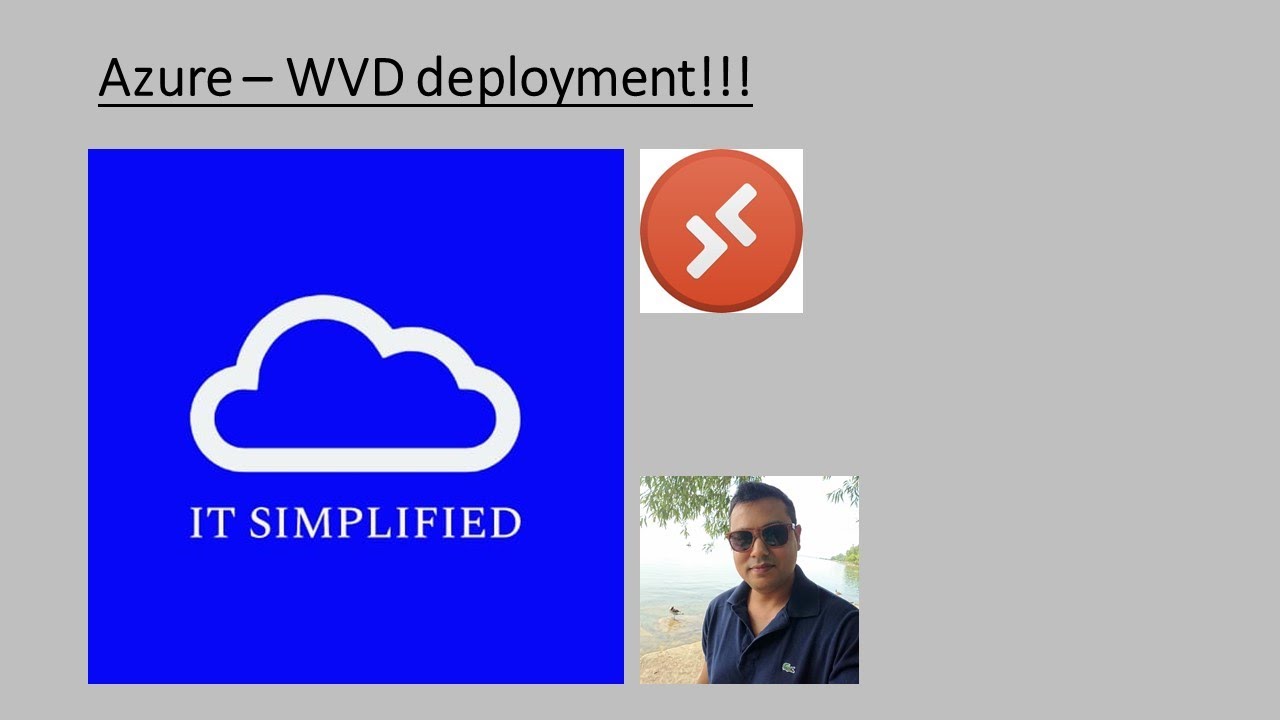 Azure - Windows Virtual Desktop Deployment !!! - YouTube