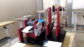 GENEVA MECHANISM AS PAPER CUTTER