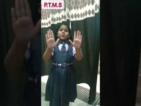English poem by the student of Prabhat Tara Montessori School.