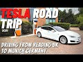 Tesla Road Trip 2021 - Reading UK to Munich Germany (In one day)