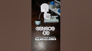 SENSOR DE MOVIMIENTO #tutorial #circuitos #sensor #industrialelectrician