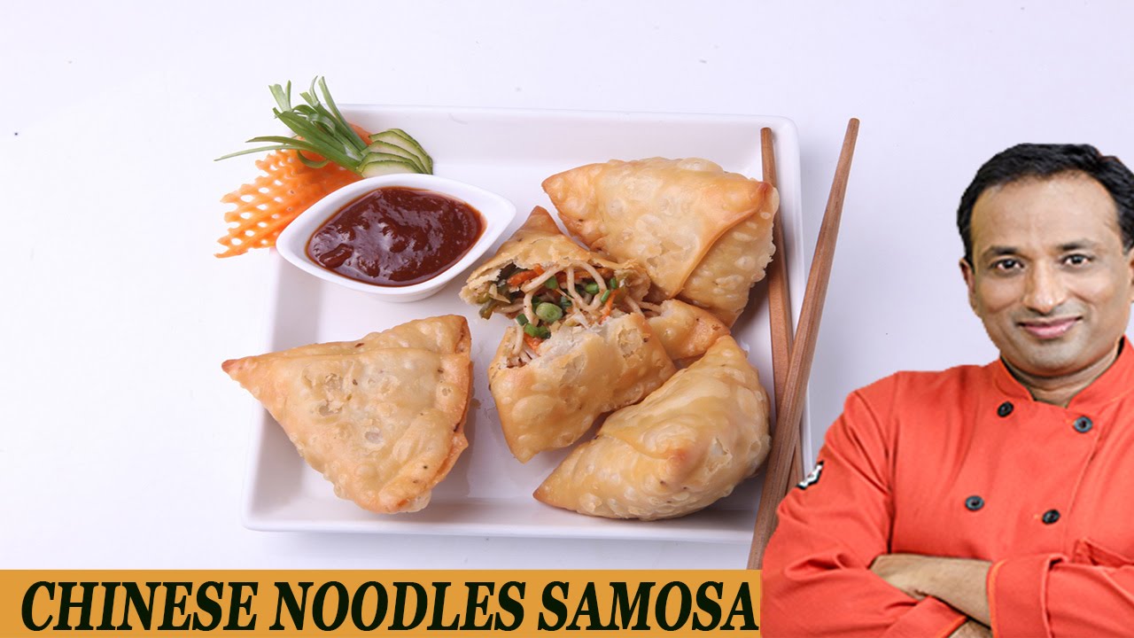 CHINESE NOODLES SAMOSA | Vahchef - VahRehVah