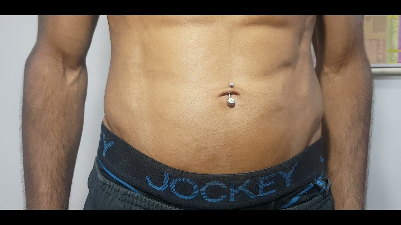 Man Belly Button