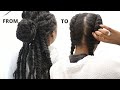 How to Care For Your Hair in After Braids | 4C/4B | Protective Styles |  Natural Hair