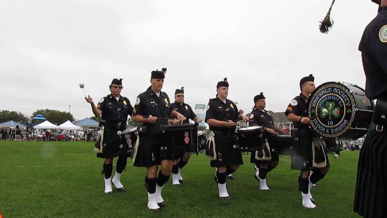 CAMDEN COUNTY EMERALD SOCIETY PIPES AND DRUMS YouTube