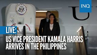 LIVE: US Vice President Kamala Harris arrives in the Philippines