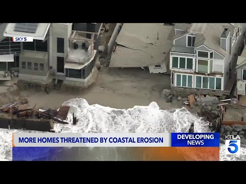 More homes threatened by coastal erosion in Dana Point
