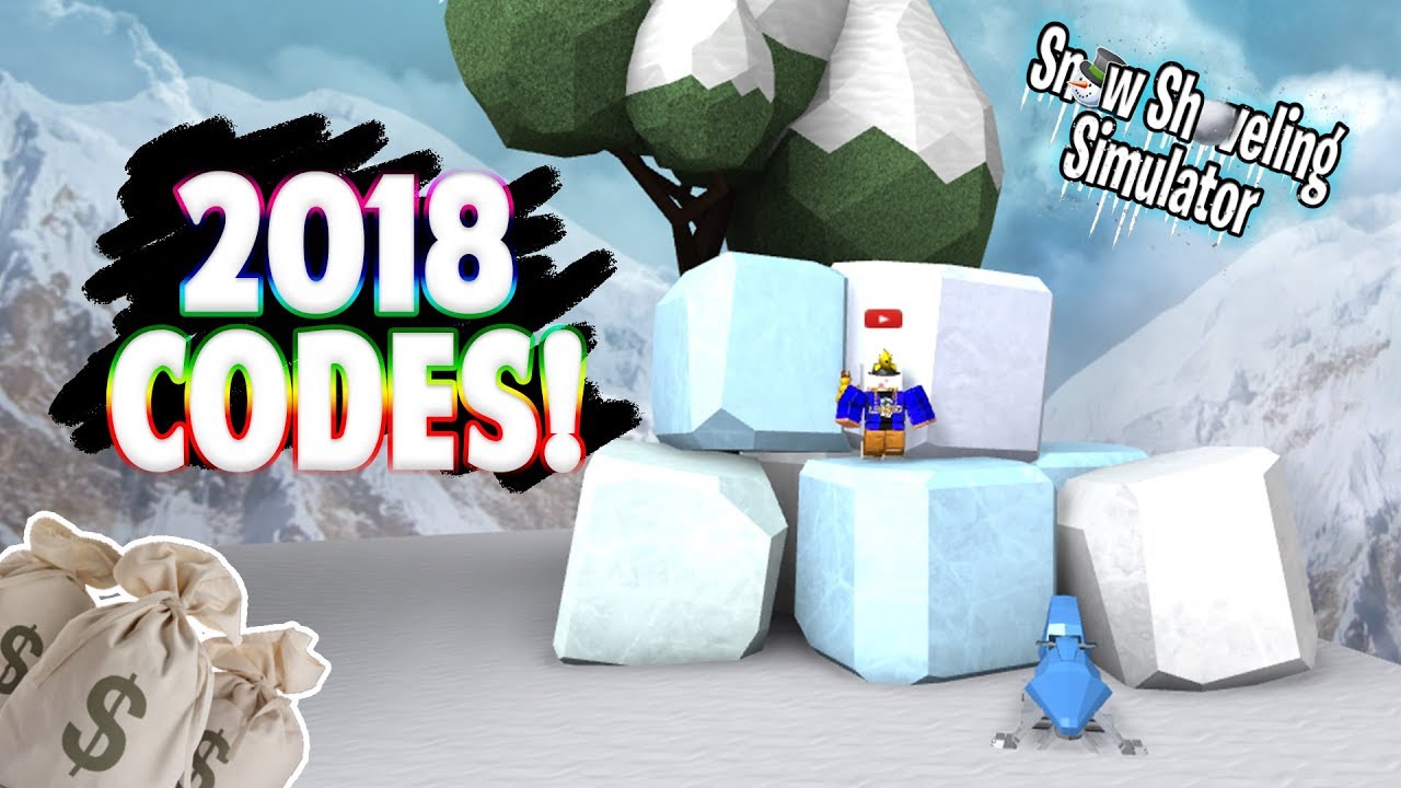 All Codes In Snow Shoveling Simulator Working Codes In 2018 - snow shoveling simulator all codes 2018 roblox youtube