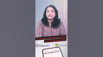 #OpenAI and #Microsoft sued by The Times over AI copyrighted work #shortsvideo