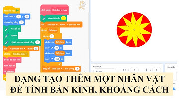 SCRATCH:TIN HỌC TRẺ/Hướng dẫn vẽ hình dạng tạo thêm một nhân vật nữa để đi khoảng cách (Buổi 98).