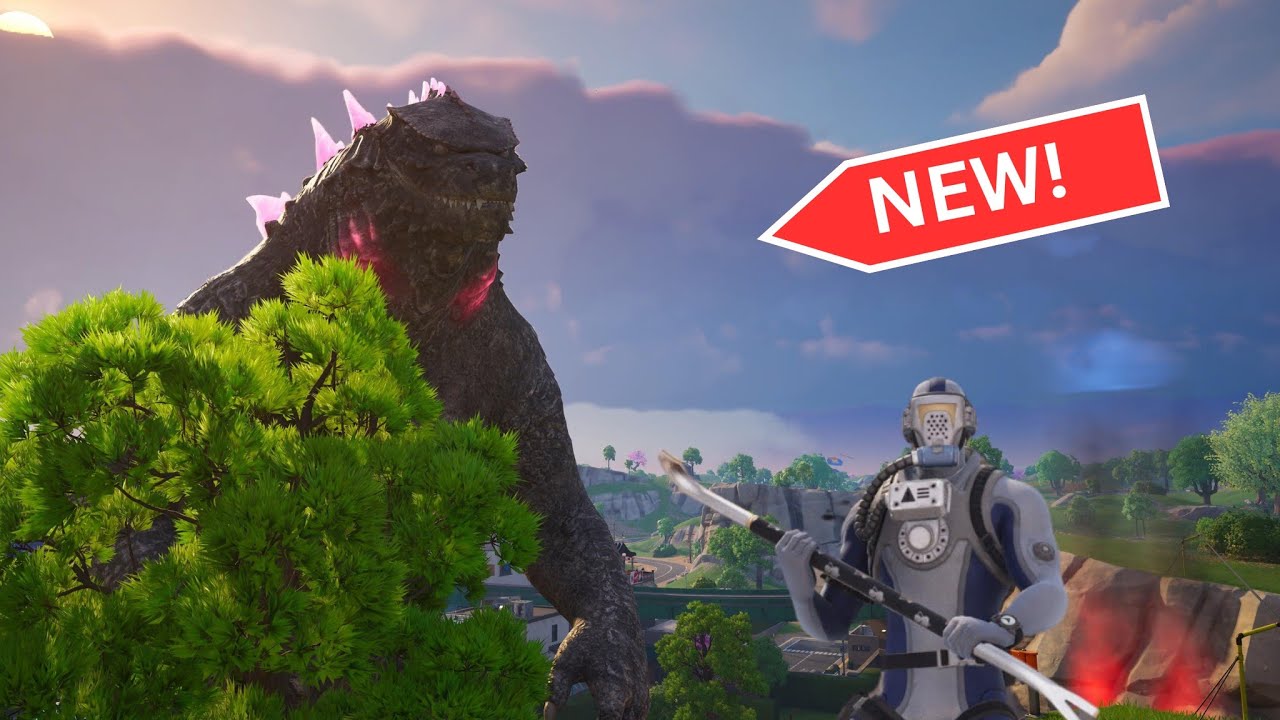 Godzilla has arrived in Fortnite Chapter 6! - YouTube