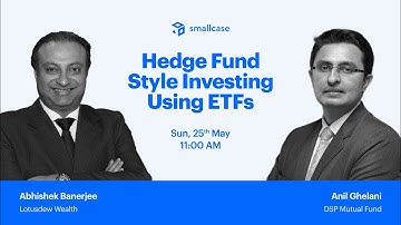 🔴 LIVE: Hedge Fund Style Investing Using ETFs | smallcase