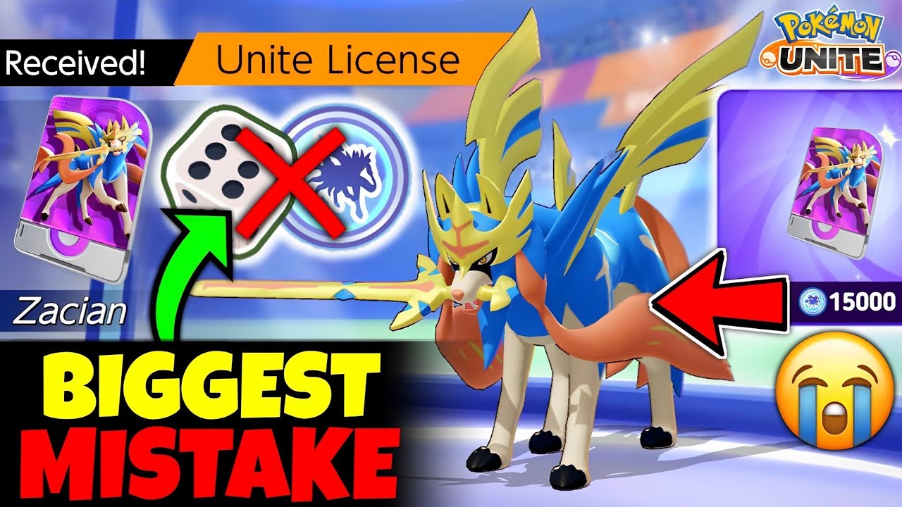 GET ZACIAN FAST - POKEMON UNITE 