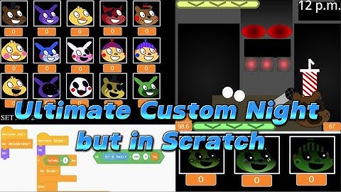 Ultimate Custom Night in Scratch! (Full Tutorial)