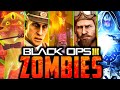 ALL BO3 ZOMBIES EASTER EGGS IN 200 MINUTES!! (Call of Duty: Black Ops 3 Zombies)