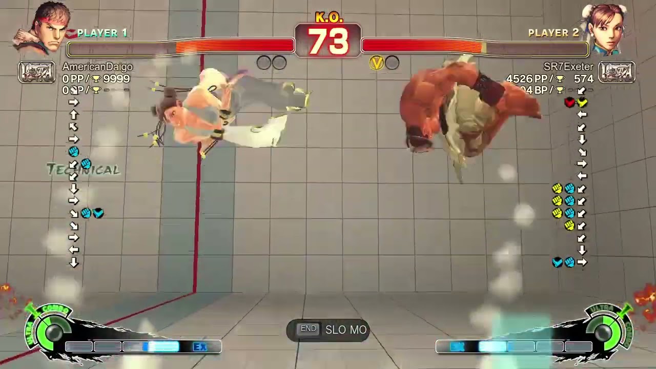 [USF4] AmericanDaigo (Ryu) vs. SR7Exeter (Chun-Li) 943