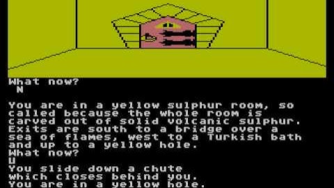 Atari 8bit game - Red Moon - Final