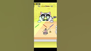 Hide & Seek : Cat 🐈 Escape Game | Level-412 | Satisfying Gameplay #games #shorts #hideandseek