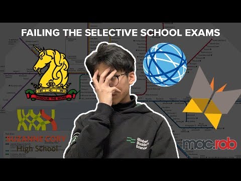 I Failed The Selective Entrance Exams in Victoria - What I learnt