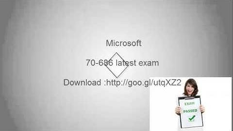 Microsoft 70-686 exam braindumps