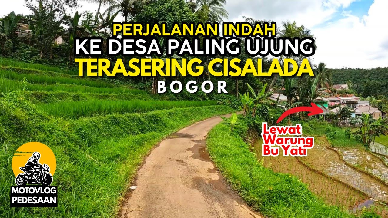 Perjalanan Indah ke Terasering Cisalada Bogor  |  Lewat Warung Bu Yati