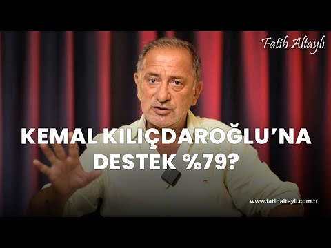 Fatih Altaylı yorumluyor: "Kılıçdaroğlu’na destek %79?"