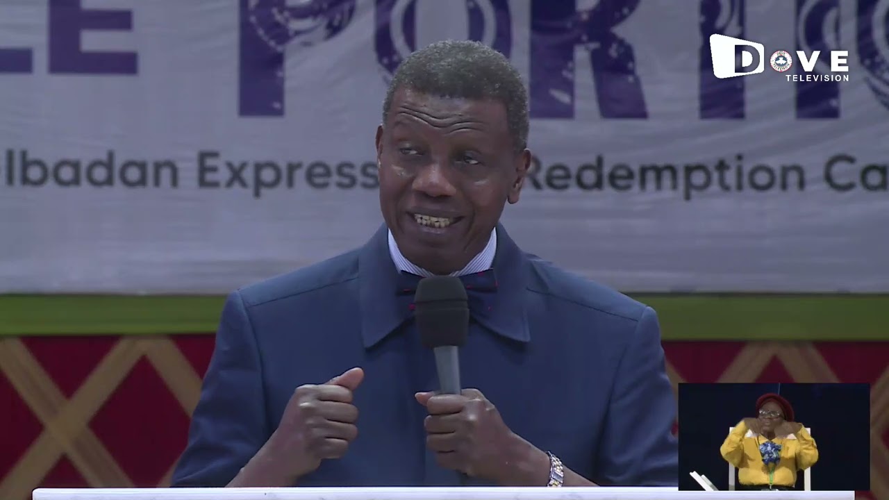 Pastor E.A Adeboye Powerful Sermon RCCG Day 1 Holy Ghost Congress