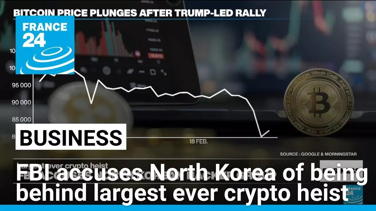 FBI accuses North Korea hacker group of stealing $1.5 billion in digital  assets • FRANCE 24
