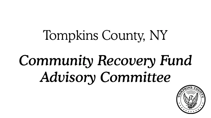 Community Recovery Fund Advisory Committee
