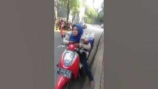 #BALAP SEPEDA ONTEL VS MOTOR JUAL KOPI#