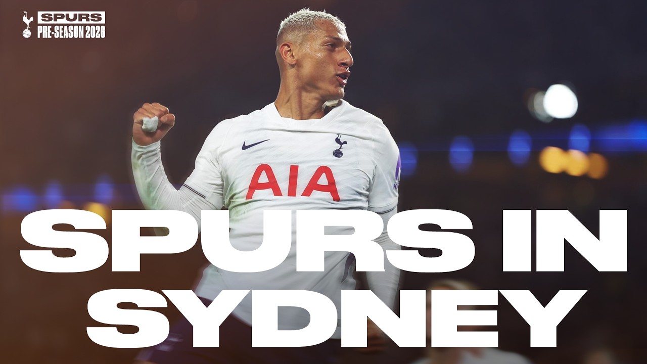 Tonali & Richarlison score vs Chelsea! | Behind the scenes with Spurs in Sydney
