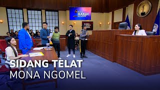 Sidang Telat Terdakwa Mona Ratuliu Ngomel 13 Main Hakim Sendiri