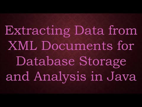 Extracting Data from