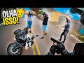 TROMBEI O ROCAM DE FRENTE E A MOTO CAIU NO CHÃO, TENTEI FUGA ?!😨