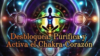 Frecuencia Solfeggio 639Hz Tono Puro para Desbloquear, Purificar y Activar el Chakra Corazón